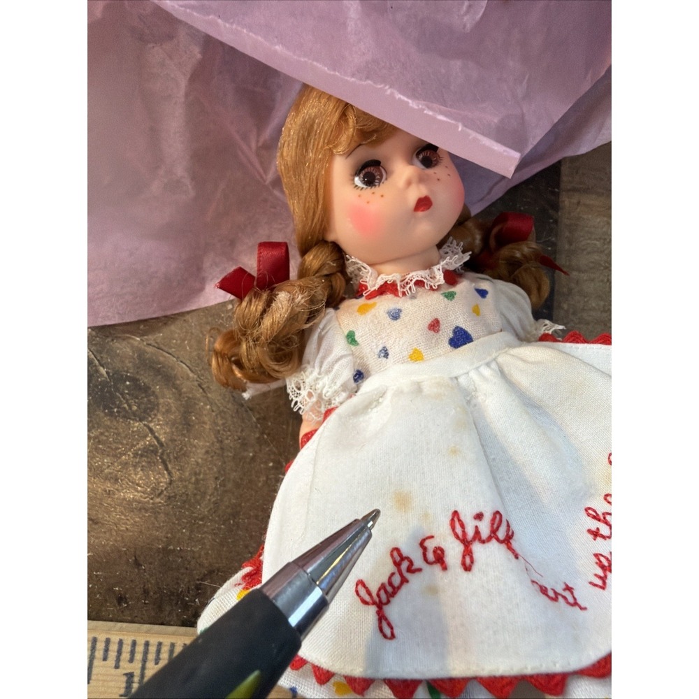 Vintage Madame‎ Alexander Jack and Jill 8" Dolls Storyland Box Wear Stain 1987 - Picture 12 of 16